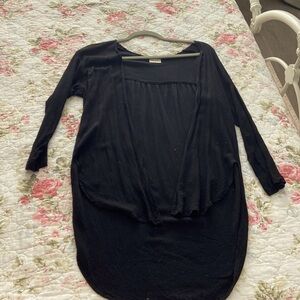 An adorable cardigan, slightly worn, long cardigan